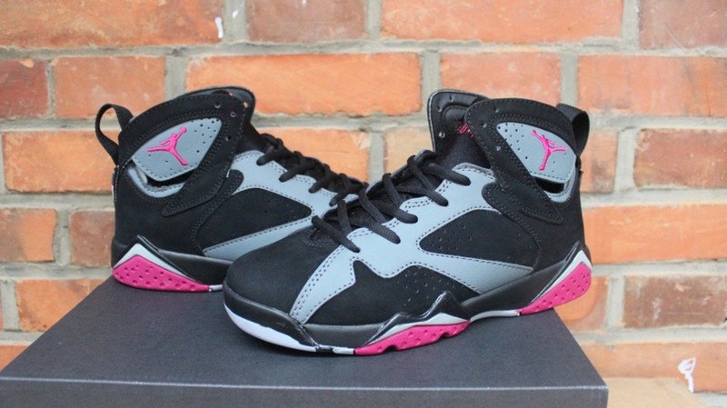 Air Jordan 7 Fuchsia Flash GS - Click Image to Close